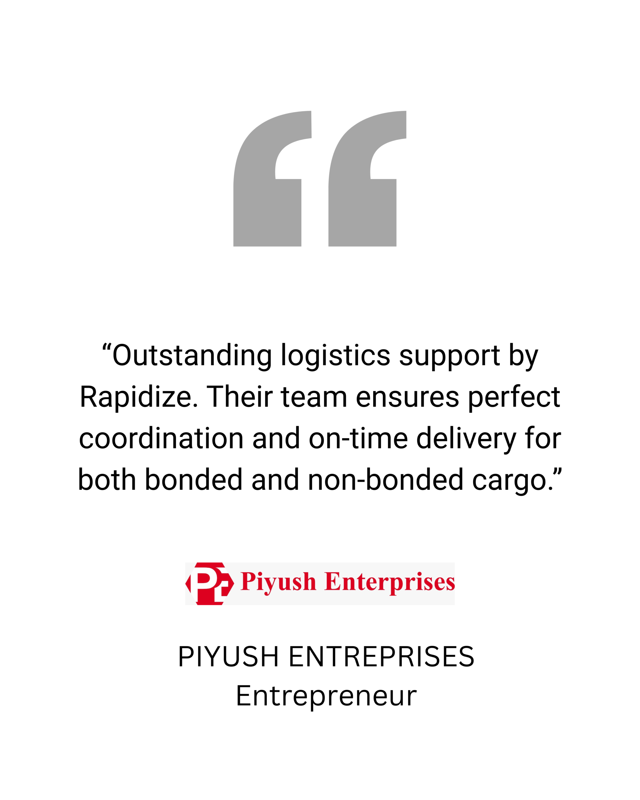 “reliable, transparent, and always on time. their team handled our shipments professionally from pickup to final delivery. (3)